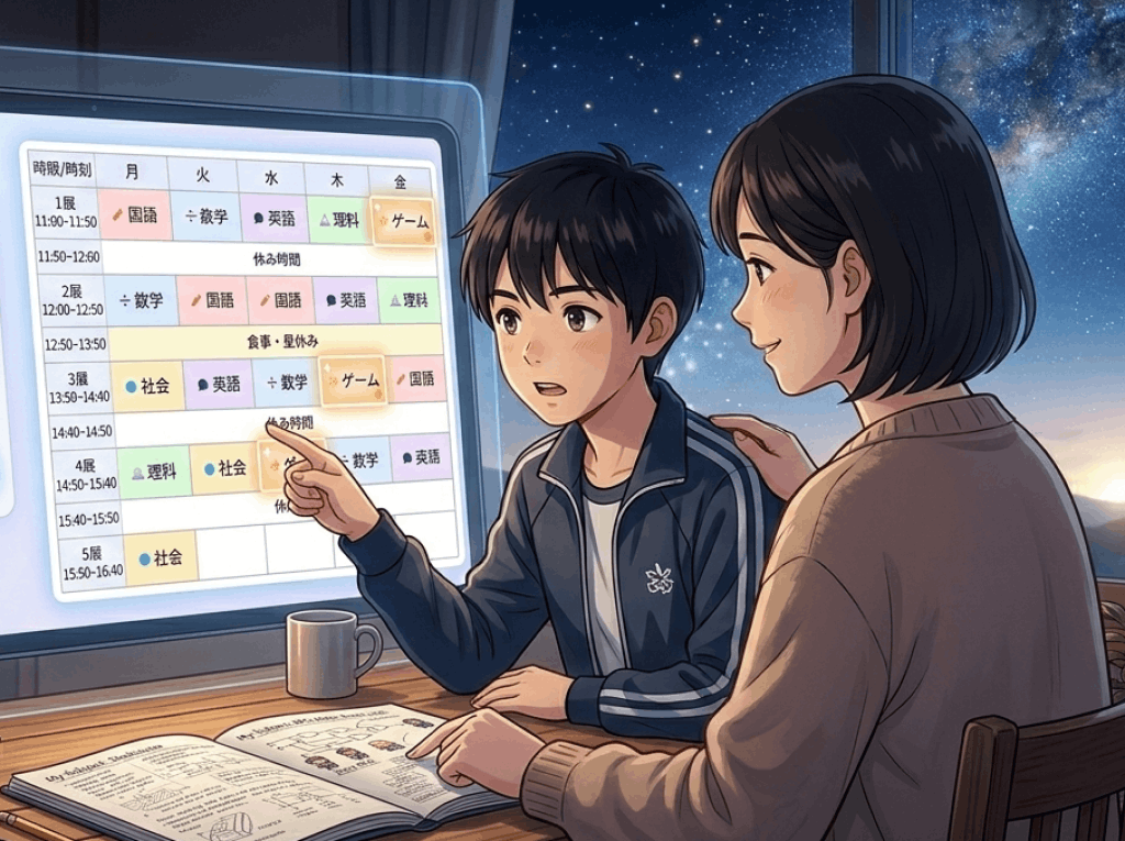 時間割機能